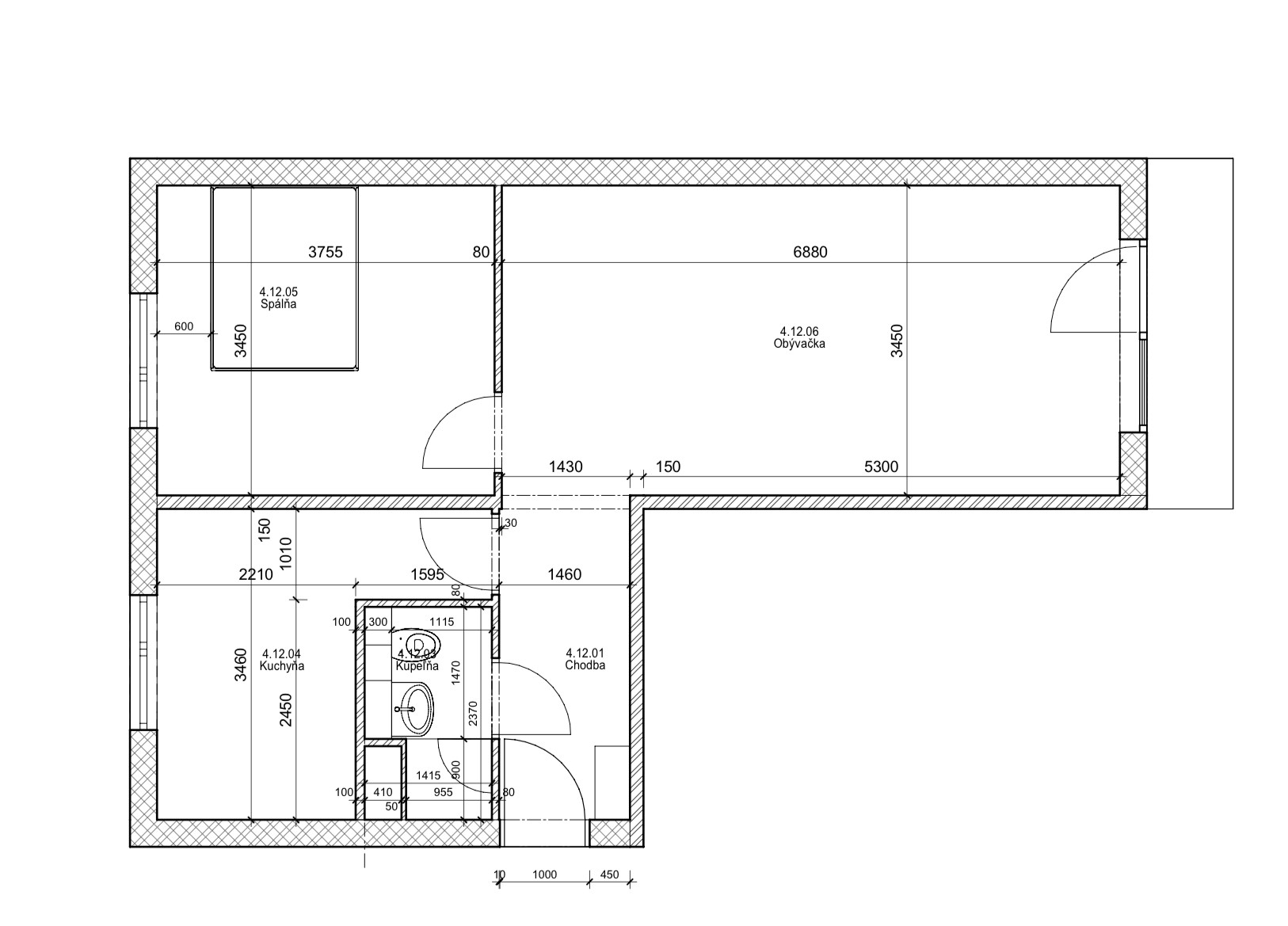 NA PREDAJ 2- IZBOVÝ BYT V MESTE MARTIN-SEVER