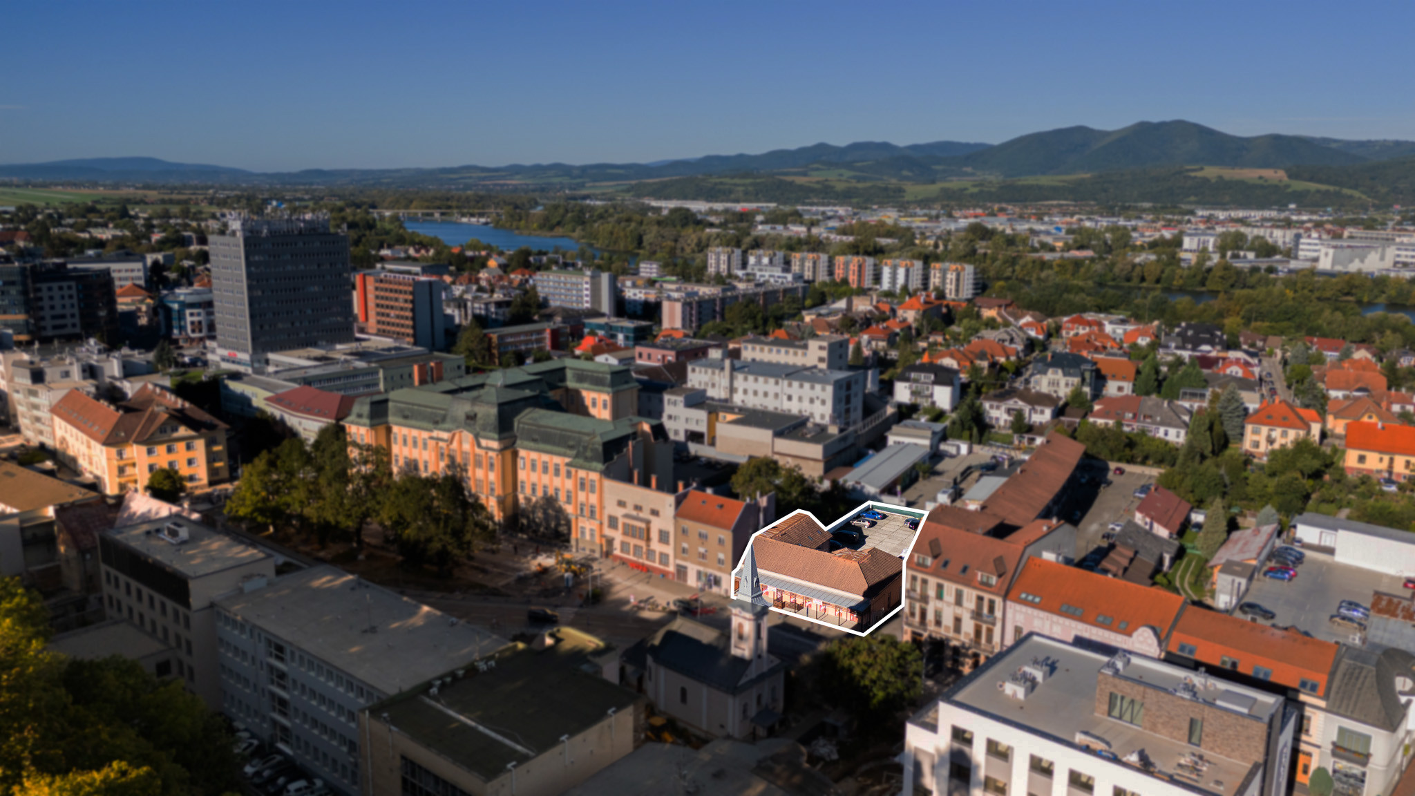 Centrum Trenčín 1 269 m² exkluzívna developerská príležitosť