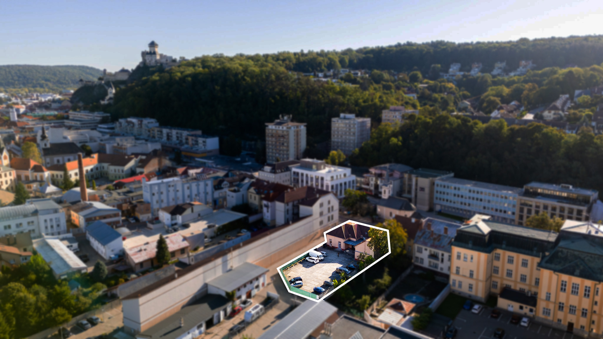 Centrum Trenčín 1 269 m² exkluzívna developerská príležitosť