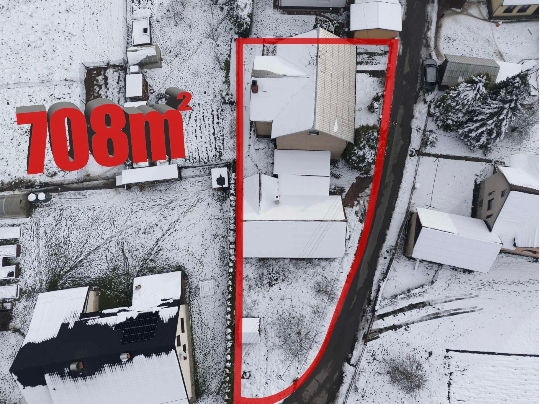 Na predaj rodinný dom SKALITÉ 708m2