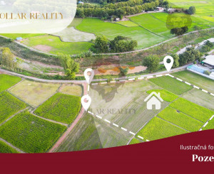 NA PREDAJ POZEMOK MORAVANY NAD VÁHOM 537m2
