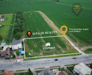 UPI-Schválená !! Investičný pozemok Trenčianská Teplá-Dobrá