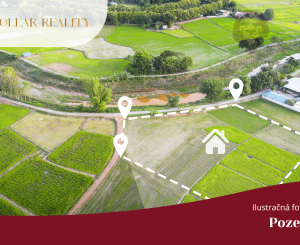 Na predaj pozemok s prístupom vhodný na výstavbu v obci Hrašné