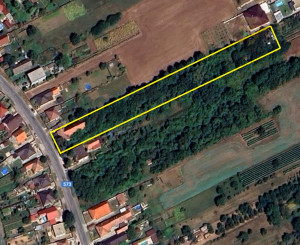 NA PREDAJ-Veľký pozemok so starším rodinným domom v Šoporni