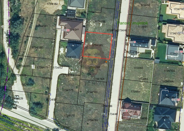 NA PREDAJ POZEMOK MORAVANY NAD VÁHOM 537m2