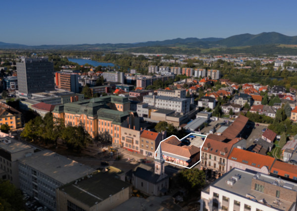Centrum Trenčín 1 269 m² exkluzívna developerská príležitosť